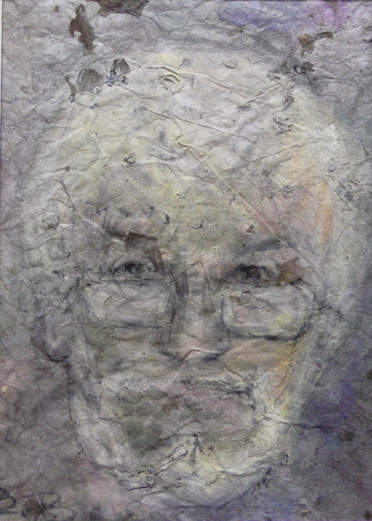 Владимир Васильев. Автопортрет. 2013. Бумага, акварель