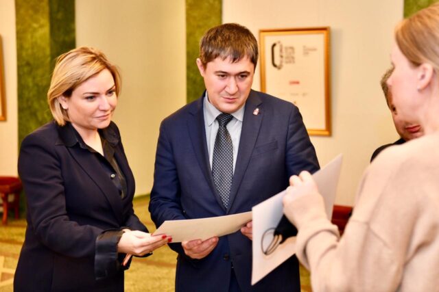 Ольге Любимовой презентовали проект строительства новой сцены Пермского театра оперы и балета