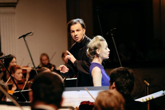 The closing of the Diaghilev Festival. Concert of the Festival Orchestra