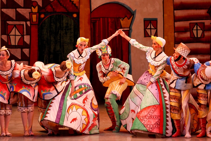 Гастроли балетной труппы