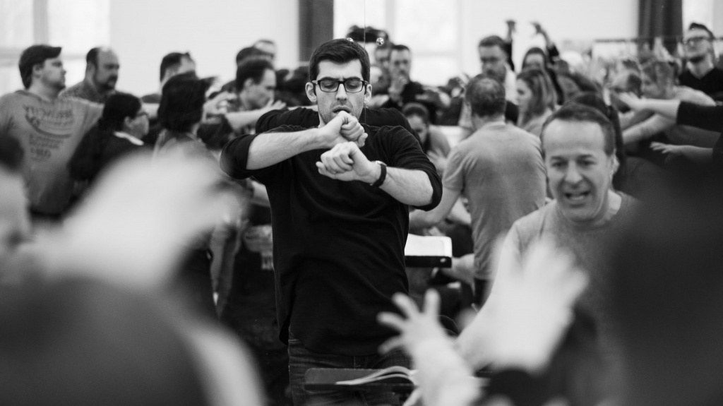 Lucia di Lammermoor. Backstage