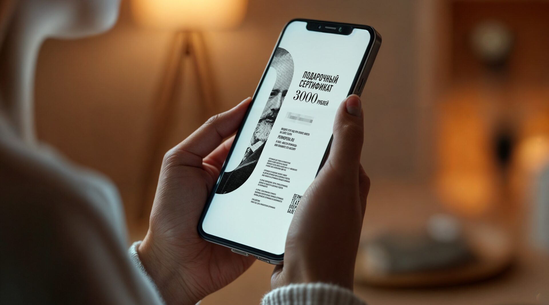 Электронный подарочный сертификат